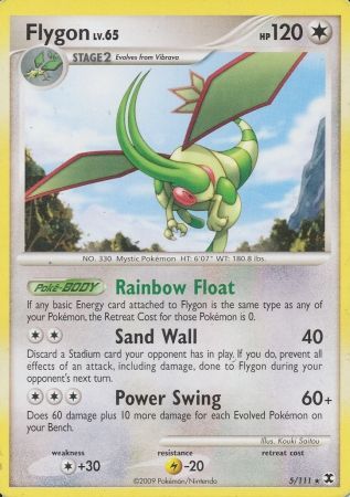 Flygon - 5/111 - Rare - Theme Deck Exclusive available at 401 Games Canada