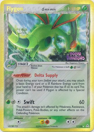 Flygon - 7/110 - Holo Rare - Reverse Holo available at 401 Games Canada