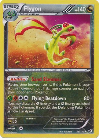 Flygon - 99/149 - Holo Rare - Reverse Holo available at 401 Games Canada