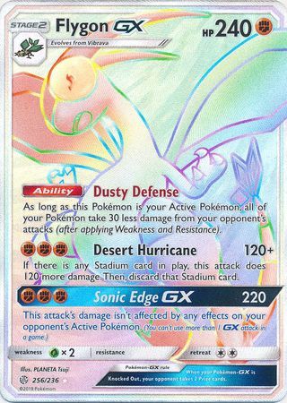 Flygon GX - 256/236 - Hyper Rare available at 401 Games Canada