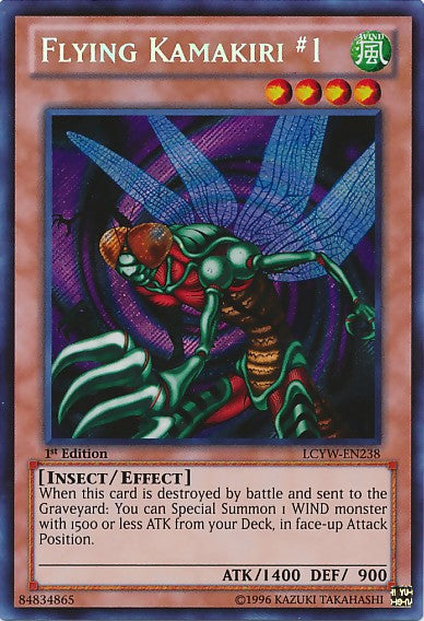 Flying Kamakiri #1 - LCYW-EN238 - Secret Rare - 1st Edition available at 401 Games Canada
