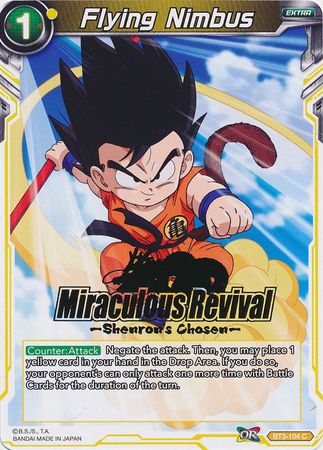 Flying Nimbus - BT3-104 - Promo ("Shenron's Chosen" Hot Stamped) available at 401 Games Canada