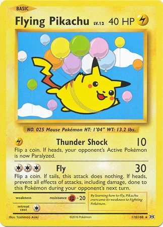 Flying Pikachu - 110/108 - Secret Rare available at 401 Games Canada