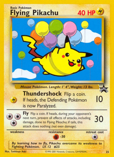 Flying Pikachu - 25 - Promo available at 401 Games Canada