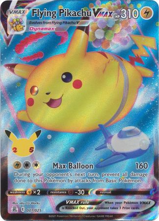 Flying Pikachu VMAX - 007/025 - Ultra Rare available at 401 Games Canada