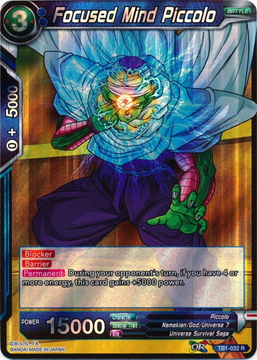 Focused Mind Piccolo - TB1-032 - Rare available at 401 Games Canada