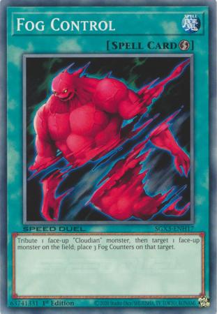 Fog Control - SGX3-ENH17 - Common - 1st Edition available at 401 Games Canada