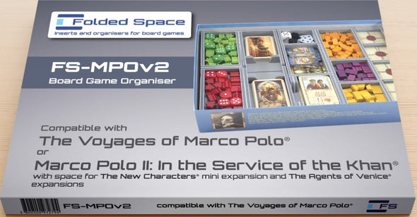 Folded Space - The Voyages of Marco Polo - Khan Expansion available at 401 Games Canada