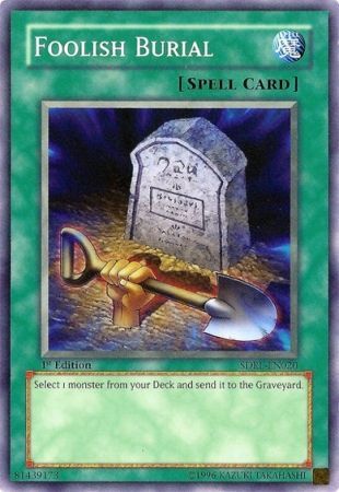 Foolish Burial - SDRL-EN020 - Common - 1st Edition available at 401 Games Canada