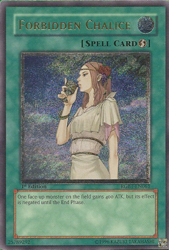 Forbidden Chalice - RGBT-EN061 - Ultimate Rare - 1st Edition available at 401 Games Canada