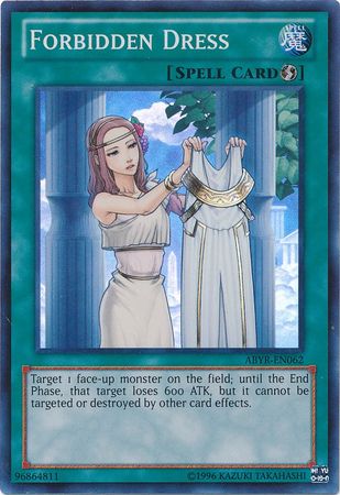 Forbidden Dress - ABYR-EN062 - Super Rare - Unlimited available at 401 Games Canada