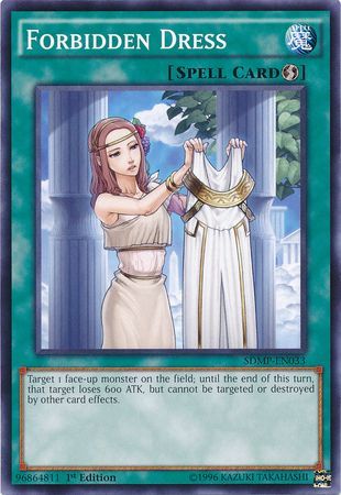 Forbidden Dress - SDMP-EN033 - Common - 1st Edition available at 401 Games Canada