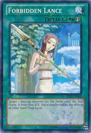 Forbidden Lance - BP02-EN162 - Mosaic Rare - Unlimited available at 401 Games Canada