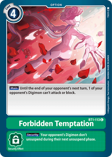 Forbidden Temptation - BT1-113 - Common available at 401 Games Canada