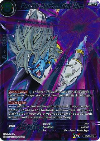 Forced Destruction Mira - EX03-29 - Expansion Rare (Foil) available at 401 Games Canada