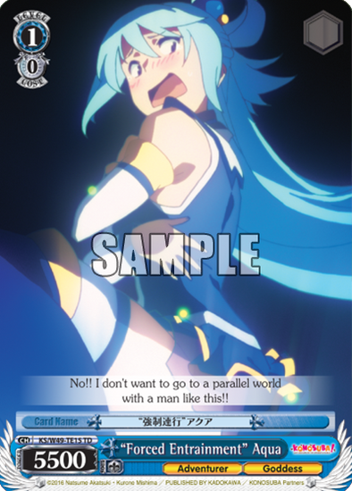 "Forced Entrainment" Aqua - KS/W49-TE15 - Trial Deck available at 401 Games Canada