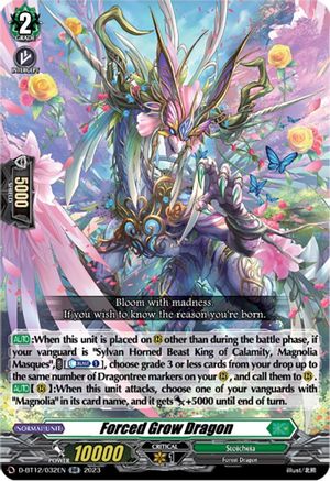 Forced Grow Dragon - D-BT12/032EN - Double Rare available at 401 Games Canada