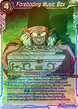 Foreboding Music Box - BT14-057 - Common (FOIL) available at 401 Games Canada