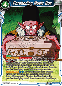 Foreboding Music Box - BT14-057 - Common available at 401 Games Canada