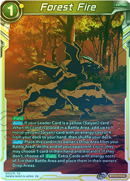 Forest Fire - BT15-114 - Common (FOIL) available at 401 Games Canada