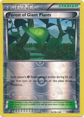 Forest of Giant Plants - 74/98 - Uncommon - Reverse Holo available at 401 Games Canada