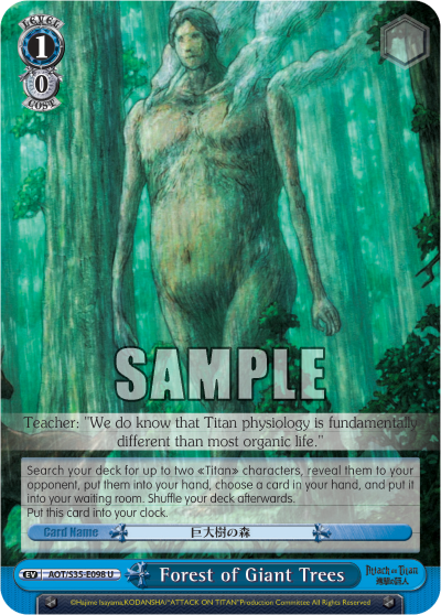 Forest of Giant Trees - AOT/S35-E098 - Uncommon available at 401 Games Canada