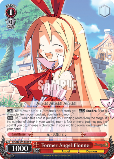 Former Angel Flonne - DG/EN-S03-E099 - Rare available at 401 Games Canada