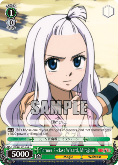 Former S-class Wizard, Mirajane - FT/EN-S02-038 - Uncommon available at 401 Games Canada