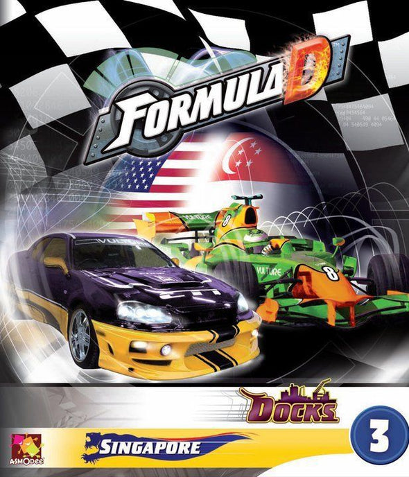 Formula D - Circuits 3 - Singapore & The Docks available at 401 Games Canada