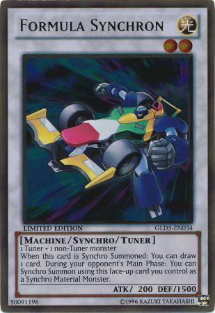 Formula Synchron - GLD5-EN034 - Gold Rare - Limited Edition available at 401 Games Canada