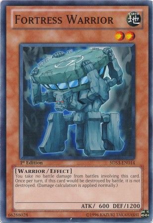 Fortress Warrior - 5DS3-EN014 - Common - 1st Edition available at 401 Games Canada