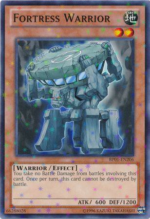 Fortress Warrior - BP01-EN206 - Starfoil Rare - Unlimited available at 401 Games Canada
