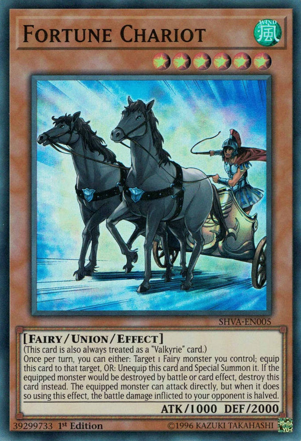 Fortune Chariot - SHVA-EN005 - Super Rare - 1st Edition available at 401 Games Canada