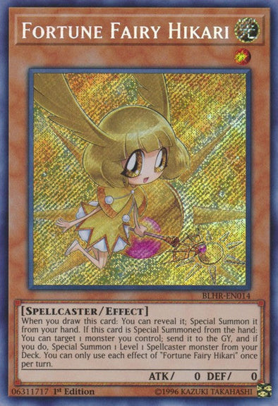 Fortune Fairy Hikari - BLHR-EN014 - Secret Rare - 1st Edition available at 401 Games Canada