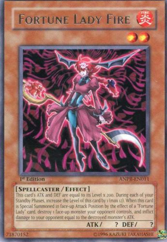 Fortune Lady Fire - ANPR-EN011 - Rare - 1st Edition available at 401 Games Canada