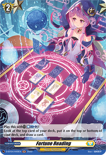 Fortune Reading - D-BT04/H40 - Holo Rare available at 401 Games Canada