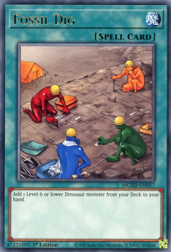 Fossil Dig - MGED-EN057 - Rare - 1st Edition available at 401 Games Canada