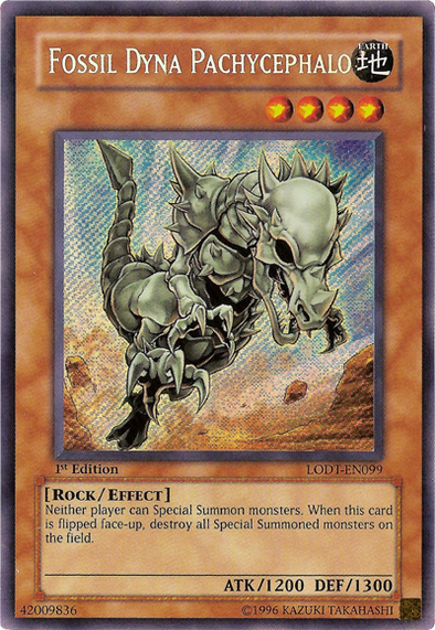 Fossil Dyna Pachycephalo - LODT-EN099 - Secret Rare - 1st Edition available at 401 Games Canada