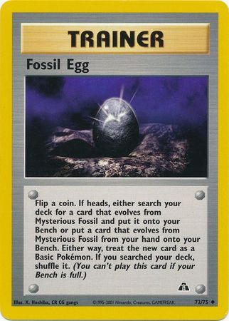 Fossil Egg - 72/75 - Uncommon - Unlimited available at 401 Games Canada