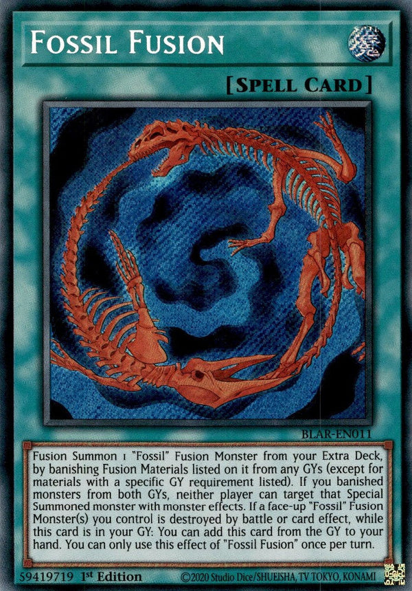 Fossil Fusion - BLAR-EN011 - Secret Rare - 1st Edition available at 401 Games Canada