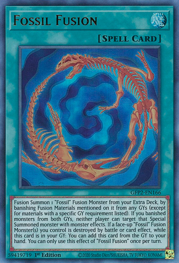 Fossil Fusion - GFP2-EN166 - Ultra Rare - 1st Edition available at 401 Games Canada