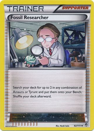 Fossil Researcher - 92/111 - Alternate Holo - Promo available at 401 Games Canada