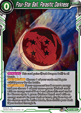 Four-Star Ball, Parasitic Darkness - BT12-080 - Common available at 401 Games Canada