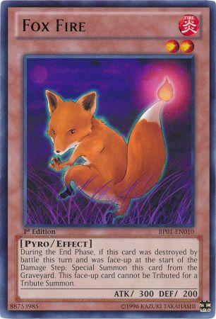 Fox Fire - BP01-EN010 - Rare - 1st Edition available at 401 Games Canada