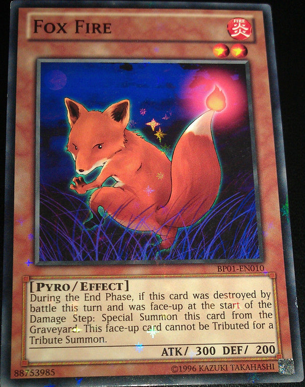 Fox Fire - BP01-EN010 - Starfoil Rare - Unlimited available at 401 Games Canada