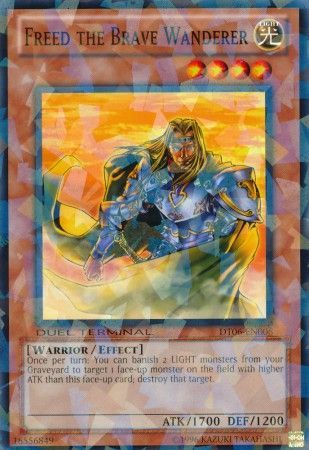 Freed the Brave Wanderer - DT06-EN006 - Normal Parallel Rare available at 401 Games Canada