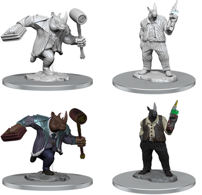 Freelance Muscle / Rhox - Magic: The Gathering Unpainted Minis available at 401 Games Canada