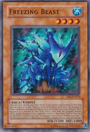 Freezing Beast - DR1-EN072 - Common available at 401 Games Canada
