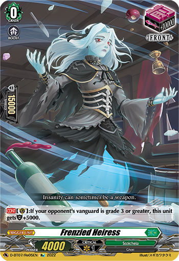 Frenzied Heiress - D-BT07/Re05 - Special Reprint available at 401 Games Canada