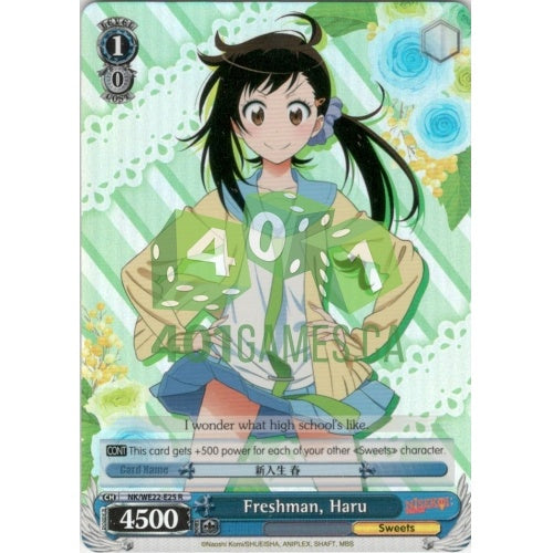 Freshman, Haru - NK-WE22-E25 - Rare (Parallel Foil) available at 401 Games Canada